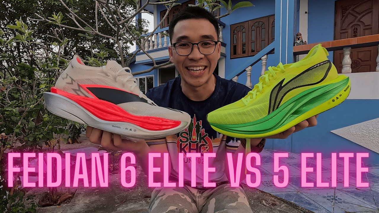 Lining Feidian 6 Elite VS 5 Elite ต่างกันอย่างไร