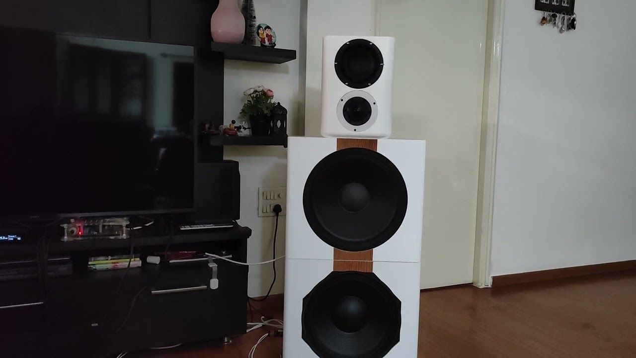 4way system (Purifi PTT6.5M04 + Bliesma T34A + Faital pro 15pr400 + SB NERO SW800): Test 1