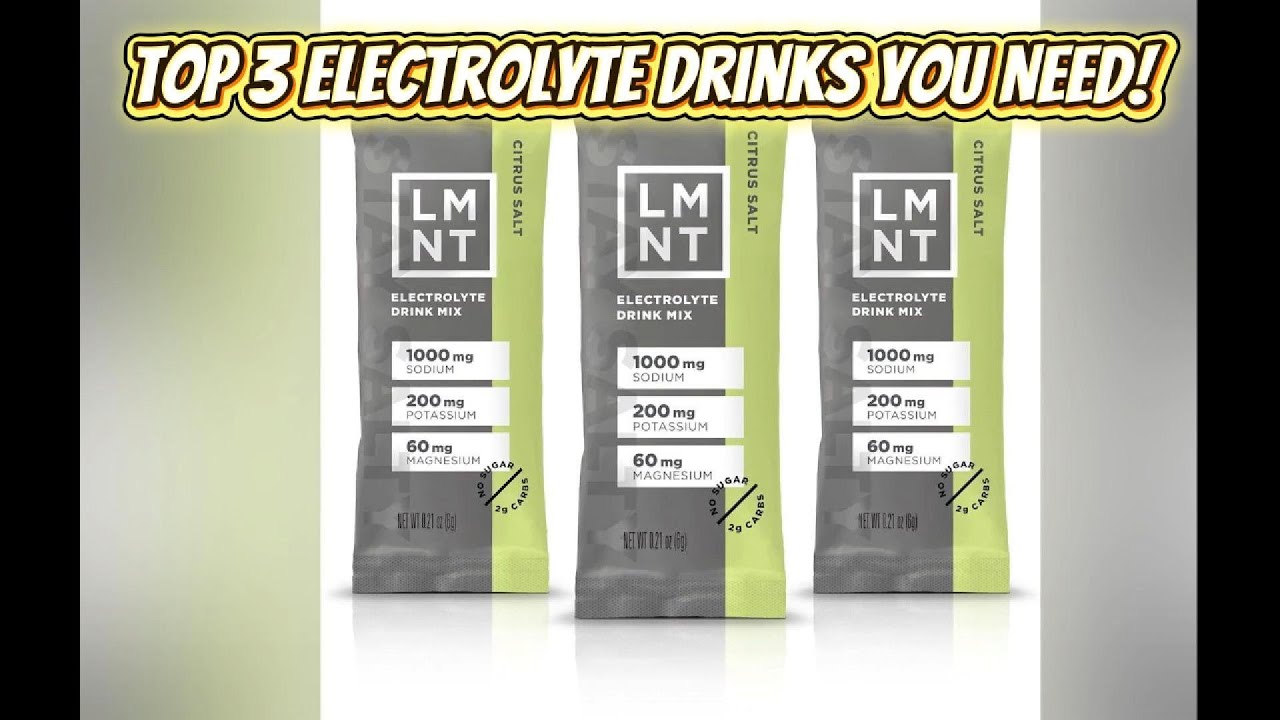 💧 Top 3 Electrolyte Drinks You NEED to Try in 2025! 🔥