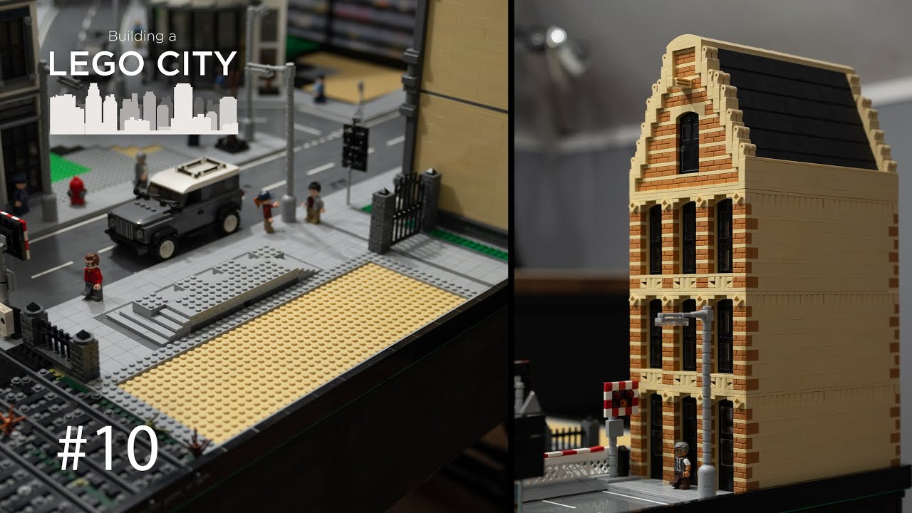 Строим город LEGO — Эпизод №10 — Завершение строительства ещё одного здания