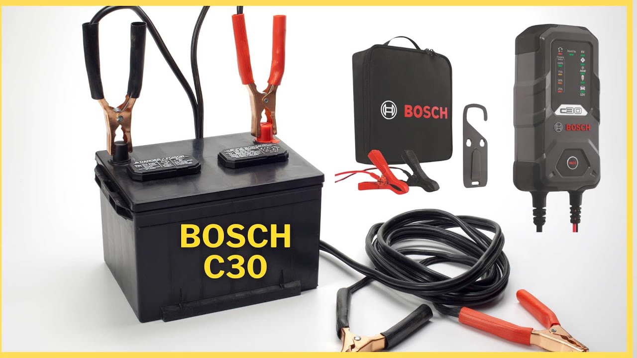 Bosch C30 Chargeur Batterie 6V/12V : La Révolution pour Votre Voiture