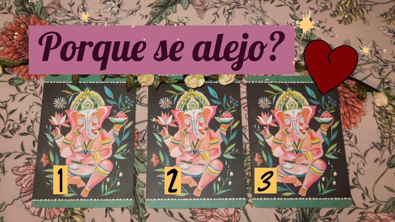 Porqué se alejo de ti?💔Elige una carta TAROT INTERACTIVO (Lectura Infinita)🔮