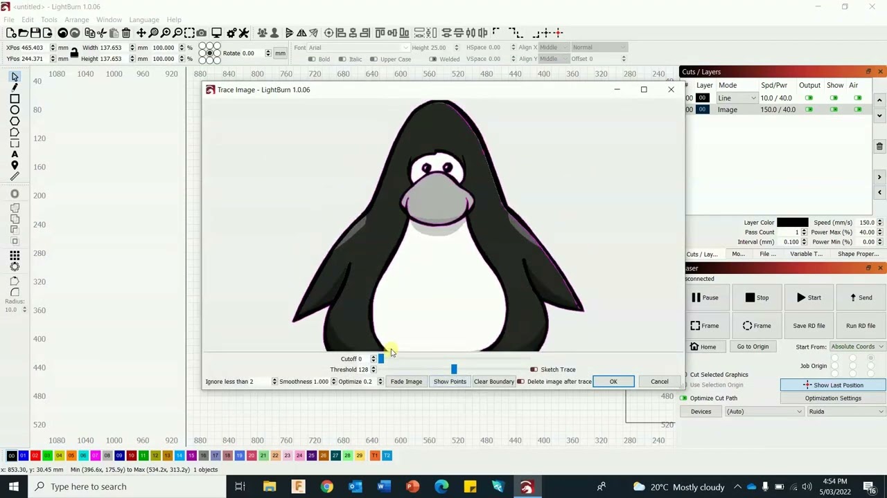 Lightburn Basics Video 1
