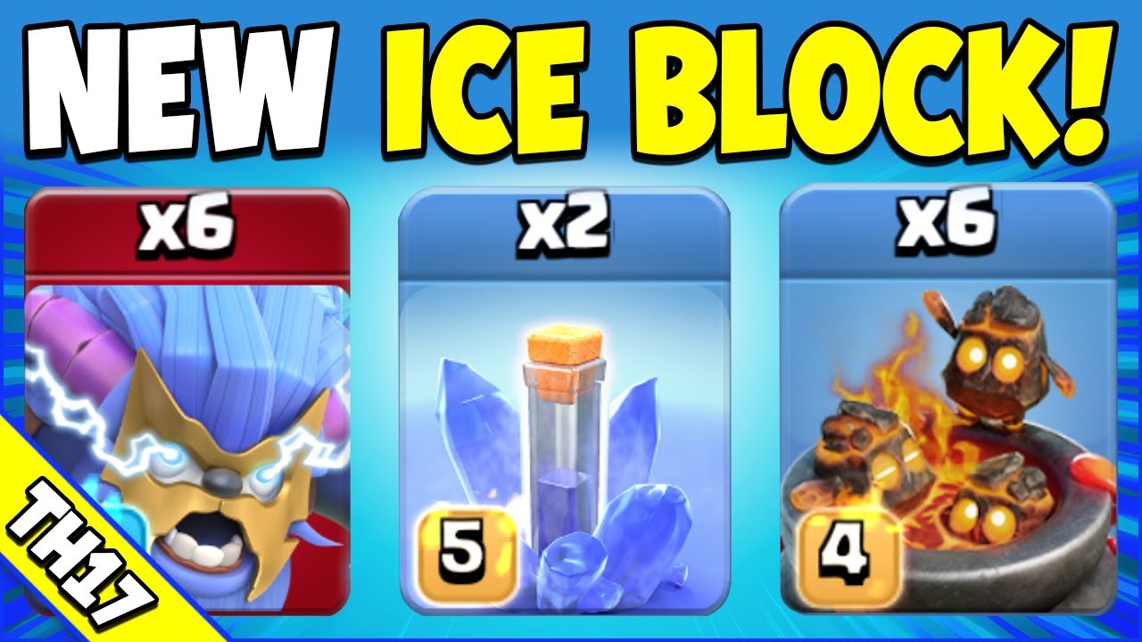 Ice Block + Super Yetis = WOW!!! TH17 Attack Strategy (Clash of Clans)
