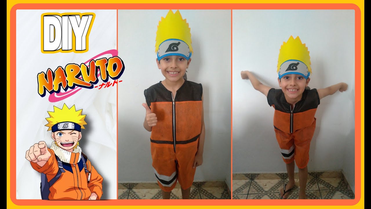 DIY: FANTASIA DO NARUTO | Finalização | Inventa Ação