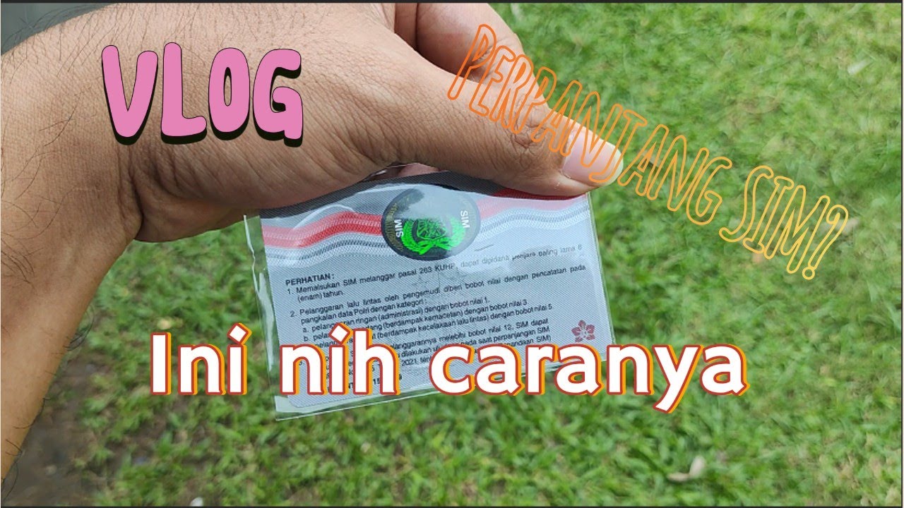 Bingung cara perpanjang SIM 2025???? Tonton vlog ini aja.