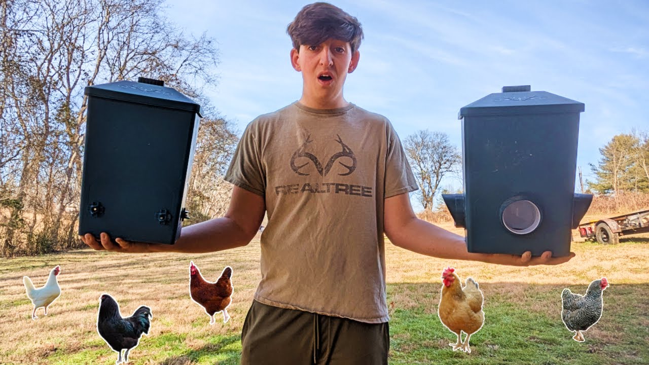 The BEST Chicken Feeder And Waterer Combo!