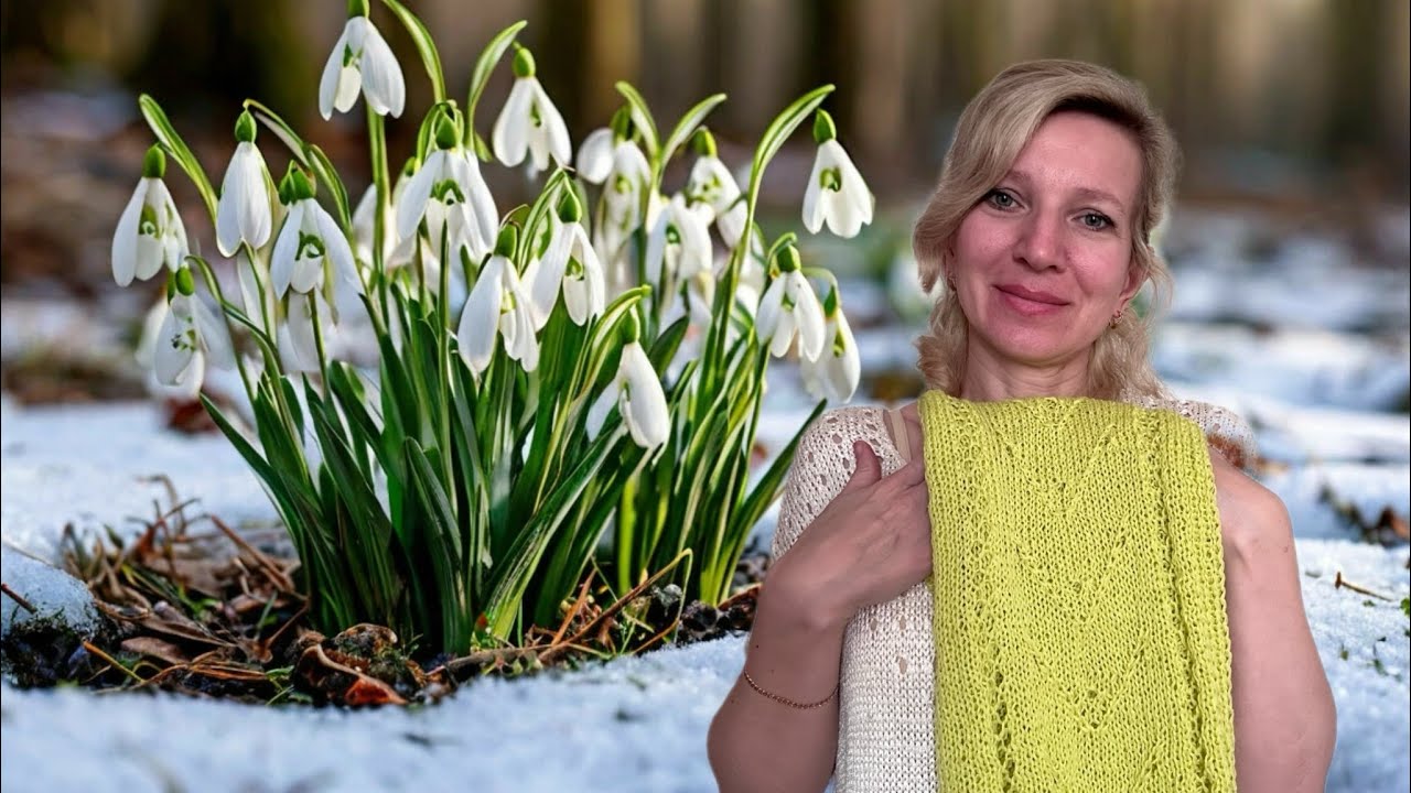 Мило, нежно, по-весеннему 🌱/ Про вязание, мумию и рукодельные магазины 🧶