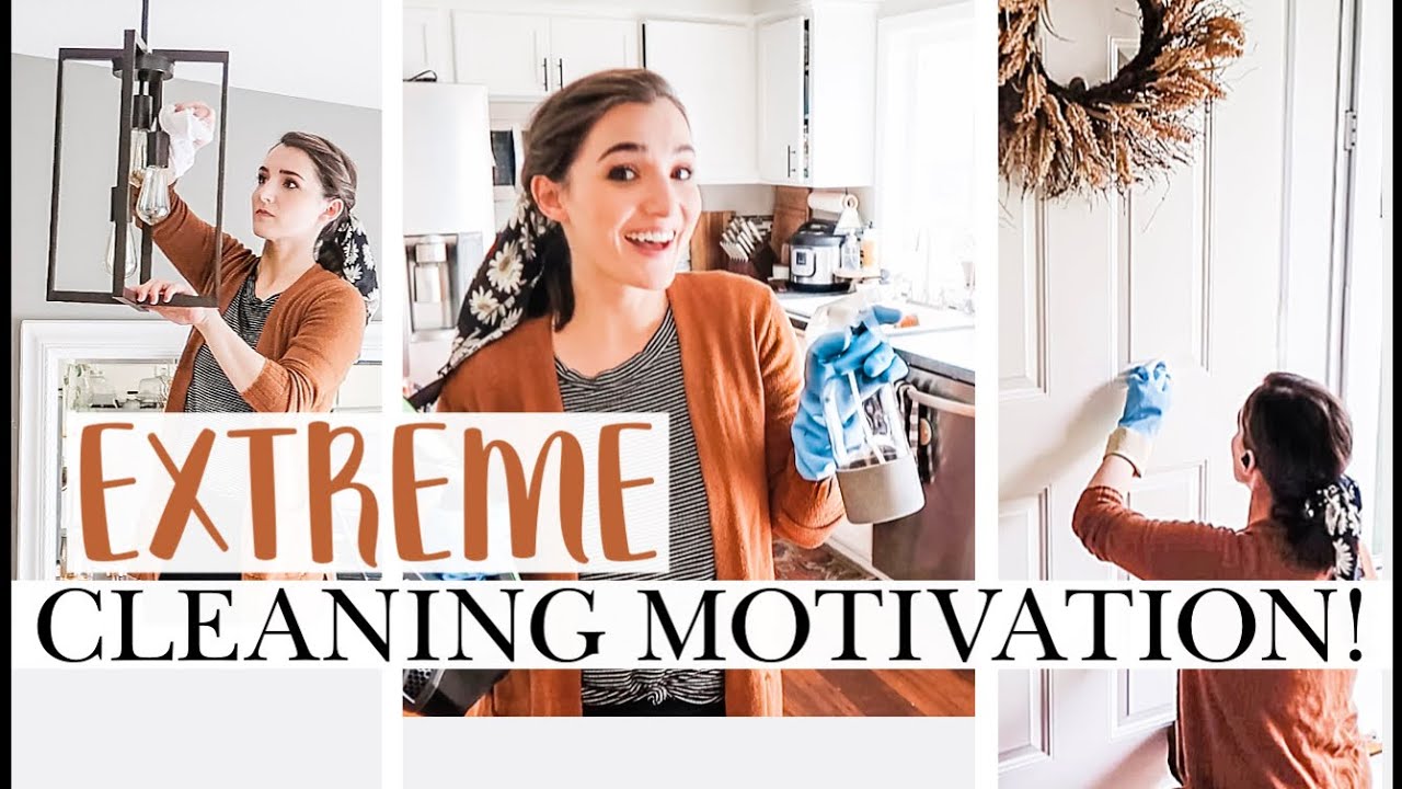 FALL CLEAN WITH ME | EXTREME CLEANING MOTIVATION FALL TO-DO LIST ALL DAY CLEANING | Natalie Bennett