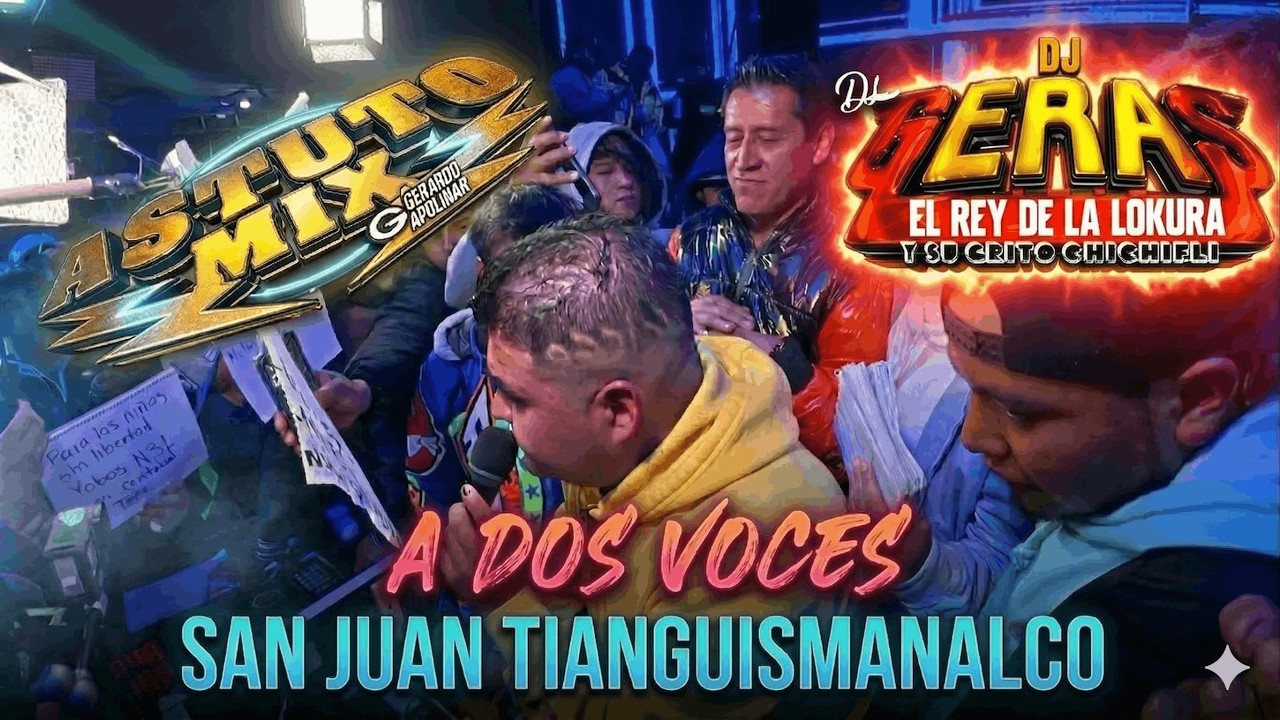 ¡Caos en San Juan Tianguismanalco! || A pesar de la lluvia || Astuto Mix y DJ Geras la Rompieron