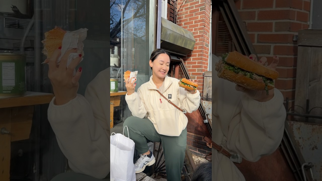 Delicious sandwiches from Brancaccio’s Food Shop in Brooklyn, NY 🤤
