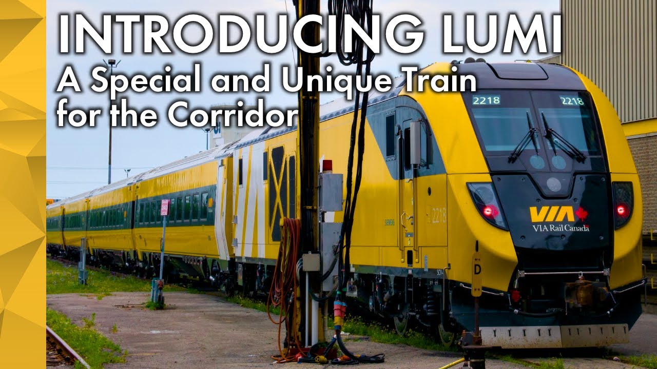 Introducing Lumi and the New Fleet of VIA Rail: A Unique Train to Celebrate a New Era!