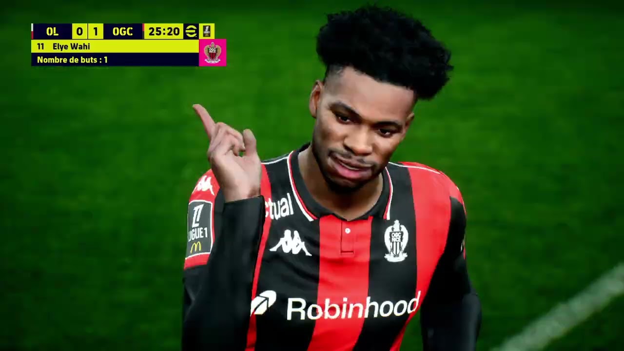 efootball 26 Ligue 1 Lyon vs Nice