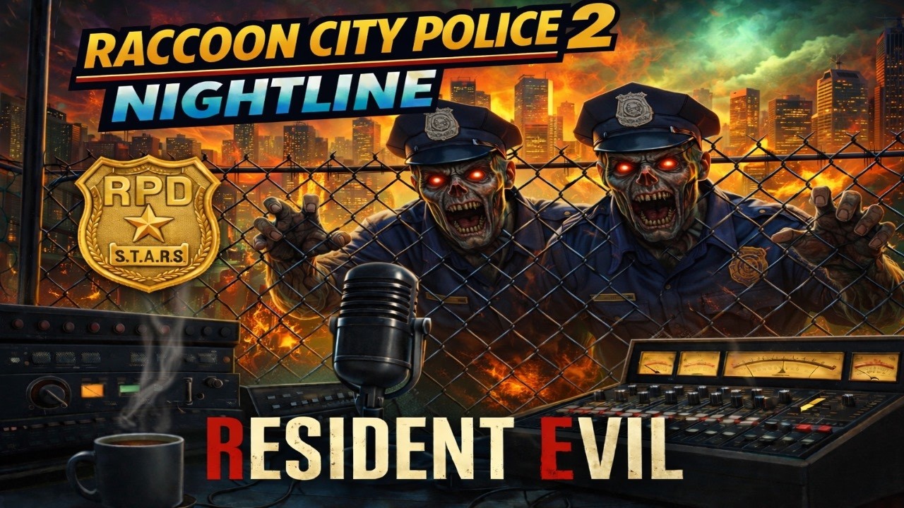 Resident Evil Raccoon City Radio PART 2 | Police Dispatch Nightline | 2 Horror Ambience | Sleep