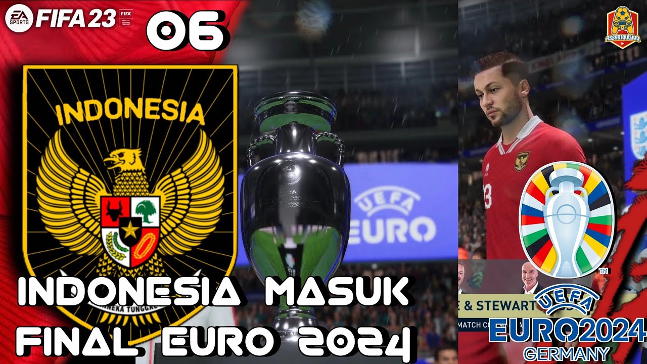 AKHIRNYA MASUK FINAL EURO TIMNAS INDONESIA VS INGGRIS! | FIFA 23 UEFA EURO 2024 INDONESIA #6
