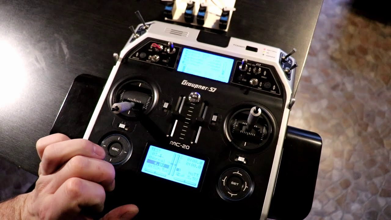 Graupner MC 16 /  MC 20 Hott Flugphasen Programmieren