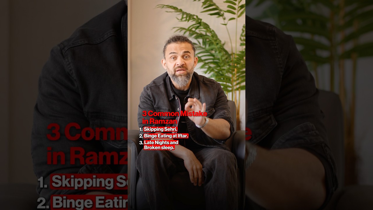 Dr. Waseem reveals 3 common health mistakes people make during Ramadan.