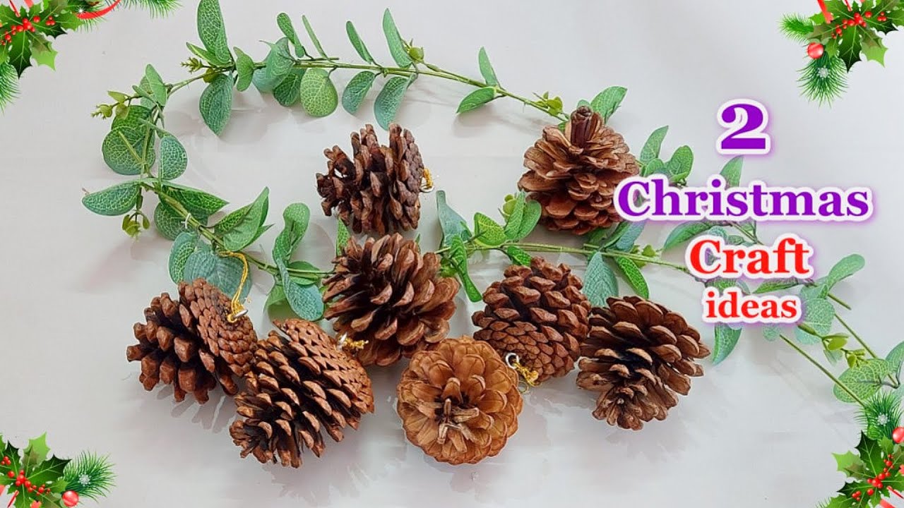 2 Christmas Craft ideas made with simple materials | DIY Budget Friendly Christmas craft idea🎄61