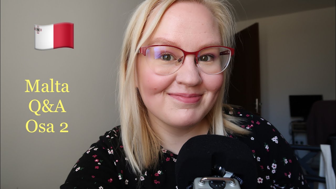 ASMR SUOMI Malta Q&A Osa 2! Vastaan loppuihin kysymyksiin ☺️