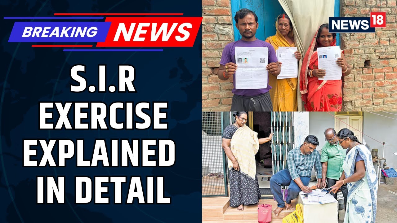 CNN-NEWS18' EXCLUSIVE On-ground Report From Rajasthan Shows The S.I.R Exercise Being Conducted
