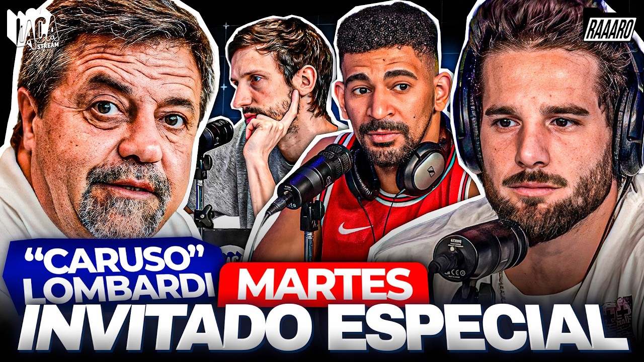 CARUSO LOMBARDI en RARO con TOMÁS DÍAZ CUETO, PALANDRI y EL NEGRO ALMEIDA