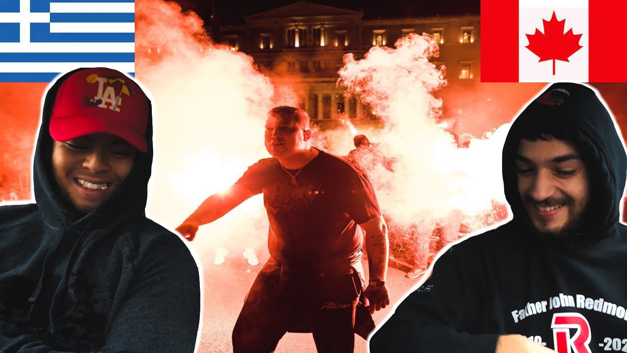 CANADIANS REACT TO GREEK RAP - Immune - Funeral (Official Music Video)