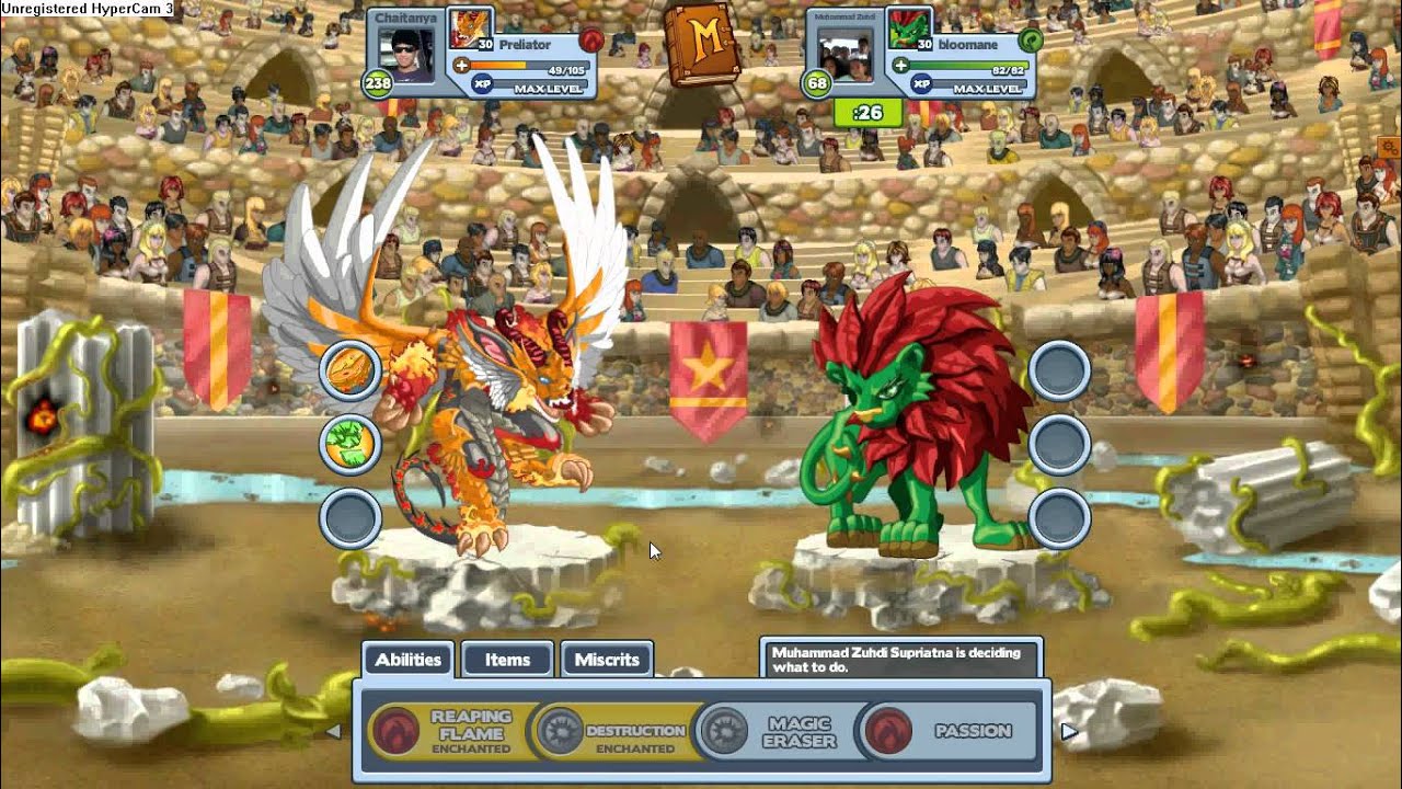 Miscrits Ignios Solo Battle V/s 4 (PA) No HEALS!