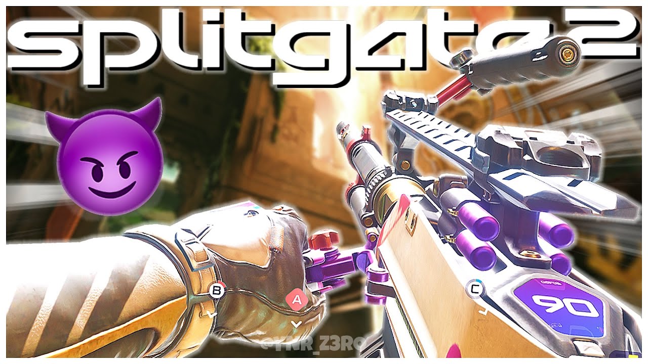 The VELOCITY LMG IS SUPER OVERPOWERED IN SPLITGATE 2! 🚀