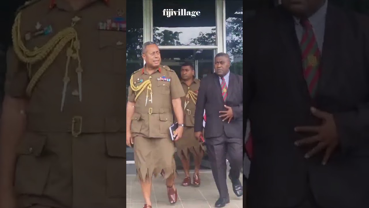 Commander of the Republic of Military Forces leaving PMs office | 5/6/25