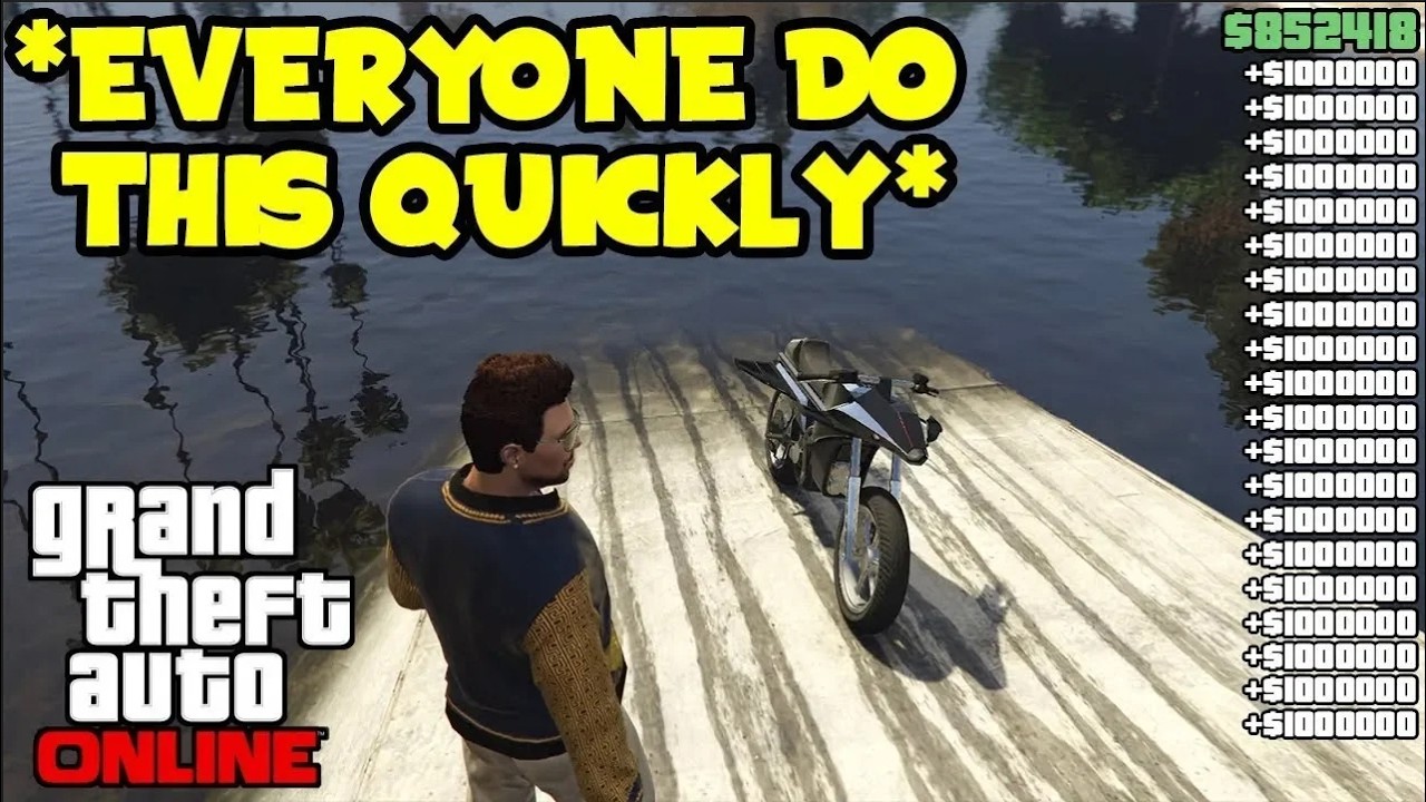 *BRAND NEW* GTA 5 SOLO MONEY GLITCH FOR EVERYONE! - *SUPER EASY* - (+$3,000,000 Non-Stop NOW!)