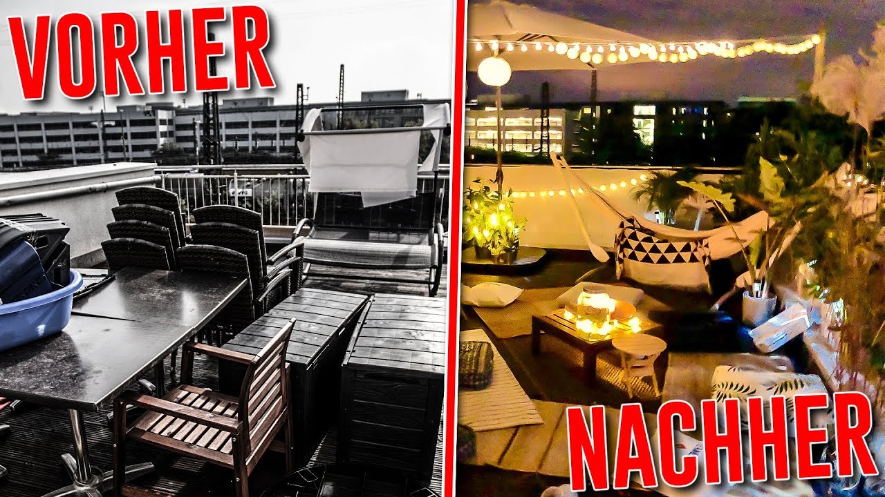 Wir PIMPEN unsere TERASSE! (ENDLICH!) 🌴🏠