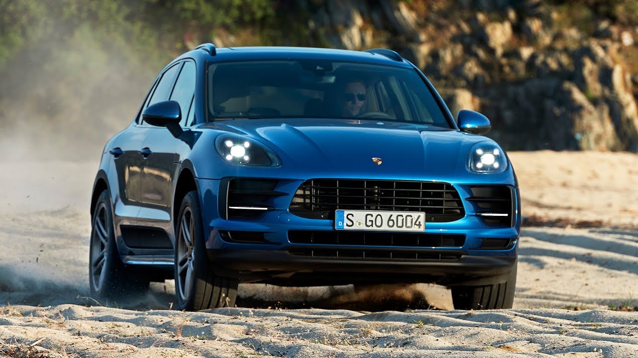 2019 Porsche Macan | Sapphire Blue Metallic | Driving, Interior, Exterior