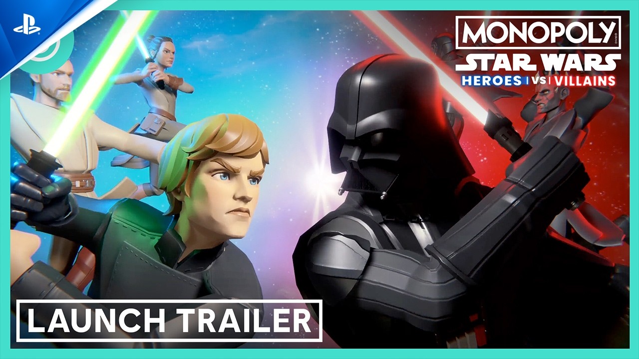 Monopoly: Star Wars Heroes vs. Villains - Launch Trailer | PS5 Games