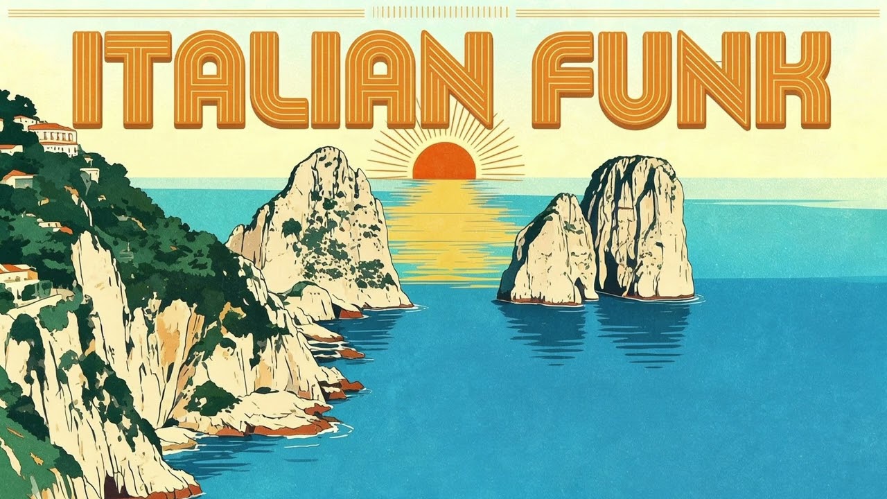 Capri Coast ☀️ Italian Funk & Coastal Grooves | The Sound of Mediterranean Summer