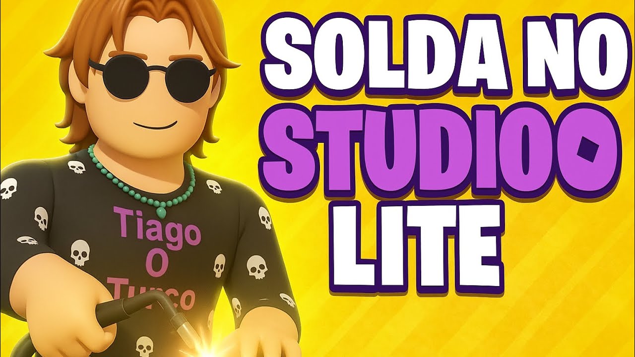(🔥 𝐒𝐎𝐋𝐃𝐀 𝐍𝐎 𝐒𝐓𝐔𝐃𝐈𝐎 𝐋𝐈𝐓𝐄 🔥)Como usar a solda para criar uma espada no studio lite ??