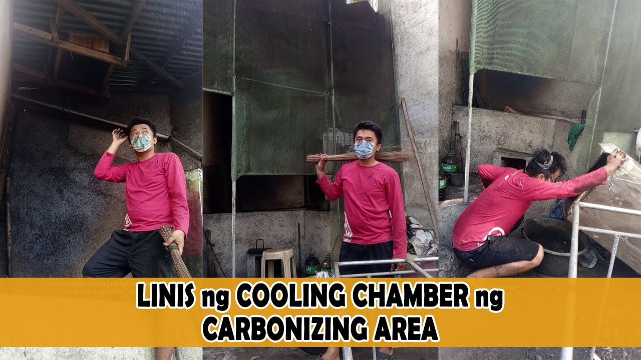 May bumara sa ating carbonizing area 🥥🔥| #carbonizing #charcoal #briquette #sorsogon  #mokusaku #ash