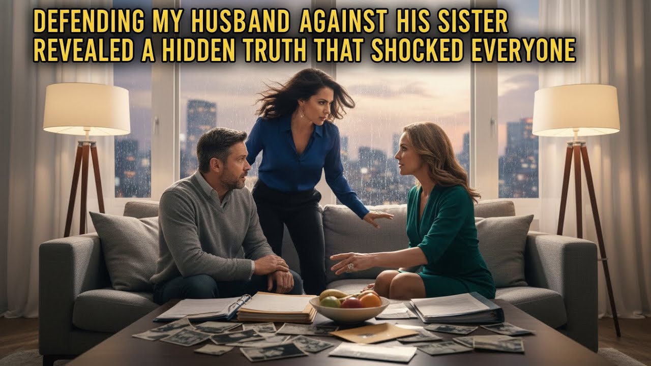 DEFENDING MY HUSBAND AGAINST HIS SISTER REVEALED A HIDDEN TRUTH THAT SHOCKED EVERYONE
