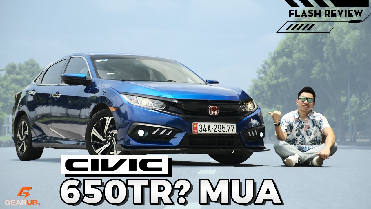 Mua Honda Civic 1.8E cũ giá khoảng 650 tr lúc này? | GearUp Flash Review