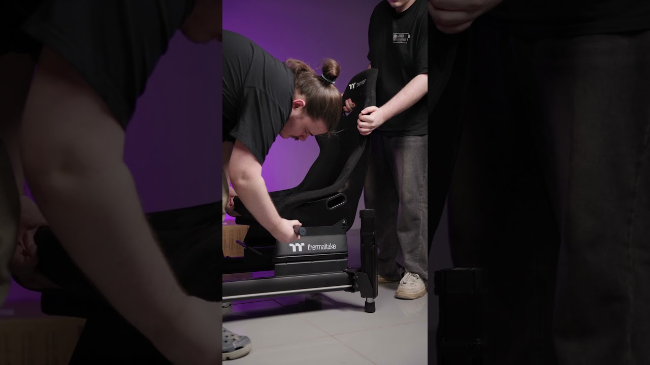 A racing simulator in the office is the best solution #pcbuild #pcsettings #gaming #simracing