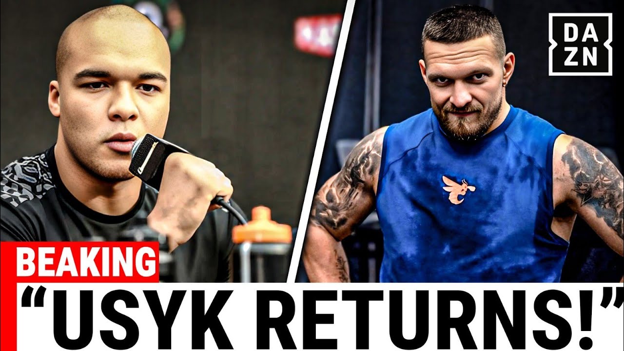 IT’S OFFICIAL! Oleksandr Usyk RETURNS to Face Fabio Wardley!