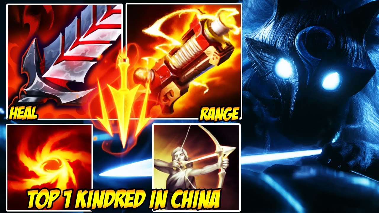 WILD RIFT CHINA TOP 1 KINDRED - WTF IS THIS MONSTER!? CRAZY DAMAGE!