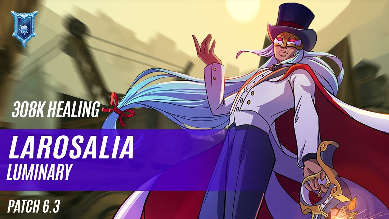 308K HEALING LAR0SALIA JENOS PALADINS COMPETITIVE (PATCH 6.3) LUMINARY