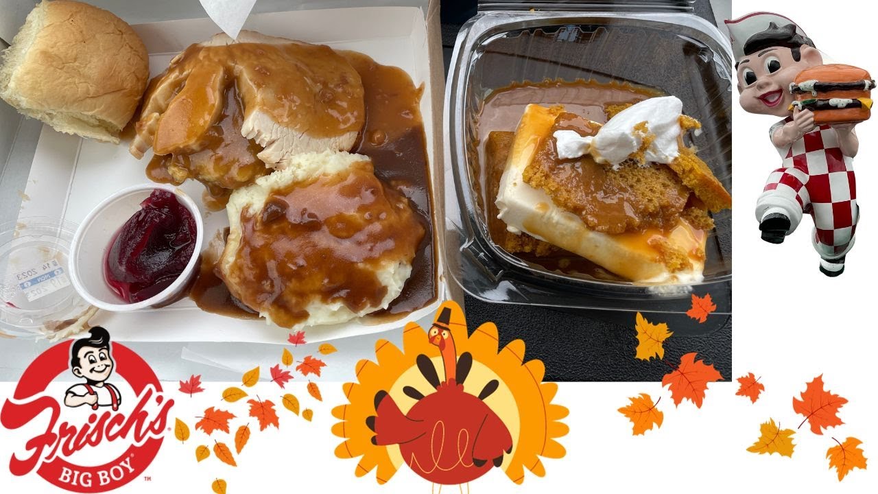 Frisch’s: Turkey Dinner Entrée & Pumpkin Spice Caramel Cake Review