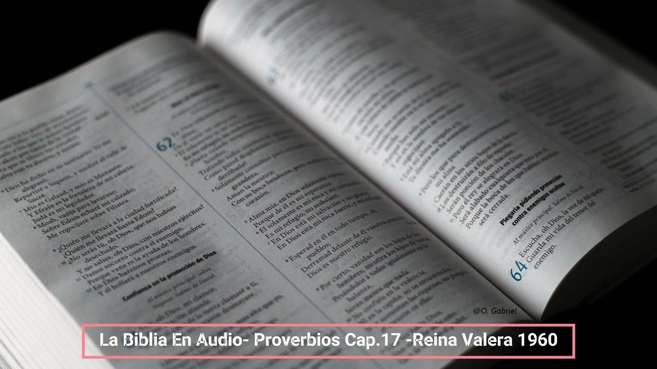 La Biblia En Audio  Proverbios Cap 17  Reina Valera 1960