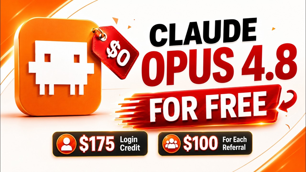 Claude Opus 4.8 БЕСПЛАТНО в VS Code (Руководство по настройке + $175 на счет)