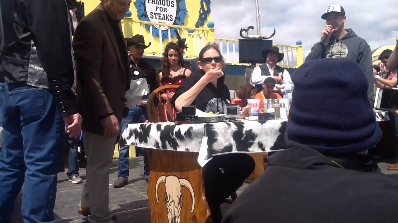 Molly Schuyler vs Three 72oz Steak Meals