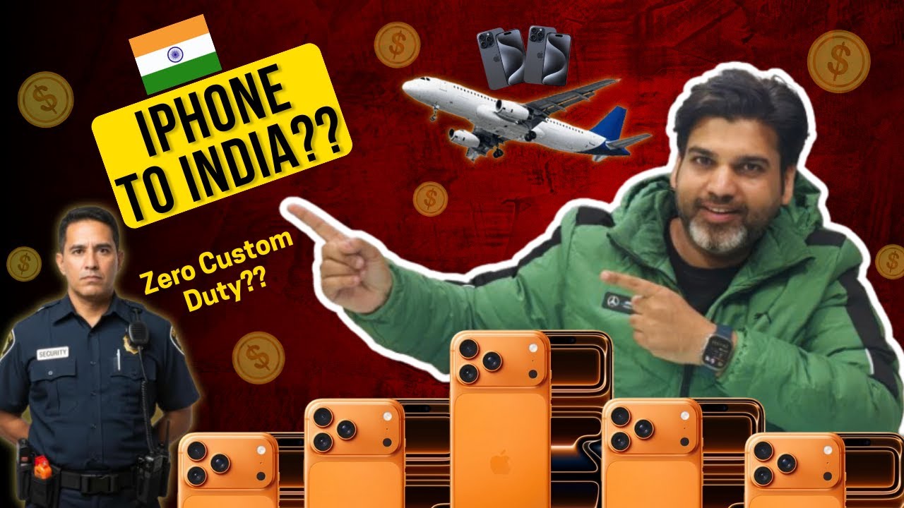 IPhone India Import Rules 2026 📱✈️| How Many Devices Are Allowed? Customs Rules Explained