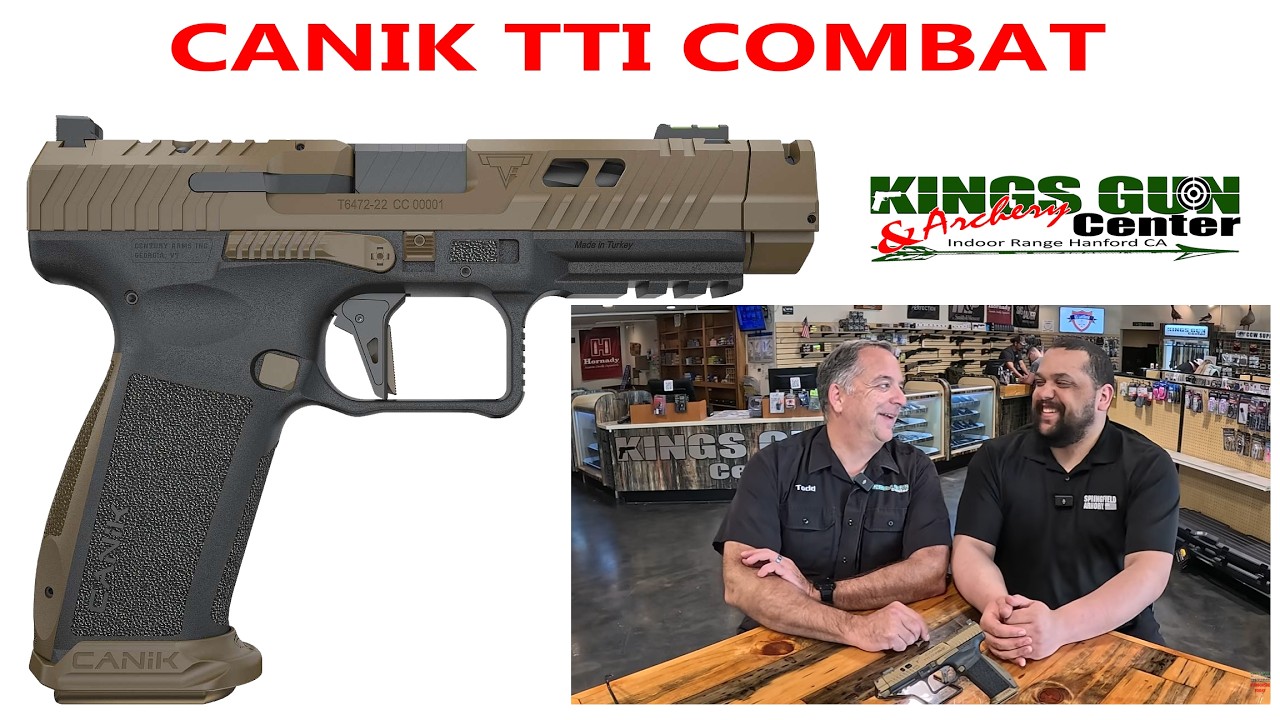 Austin and I shoot the Canik TTI Combat today!
