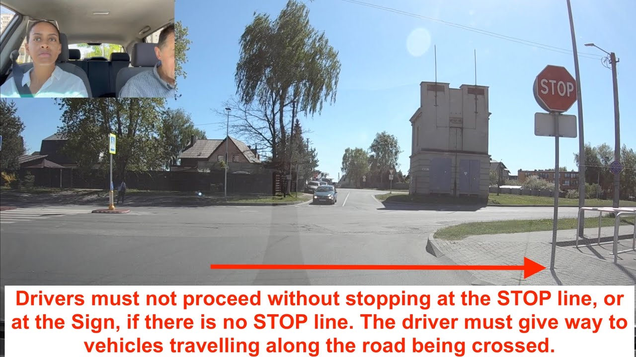 STOP Naujakurių street.
