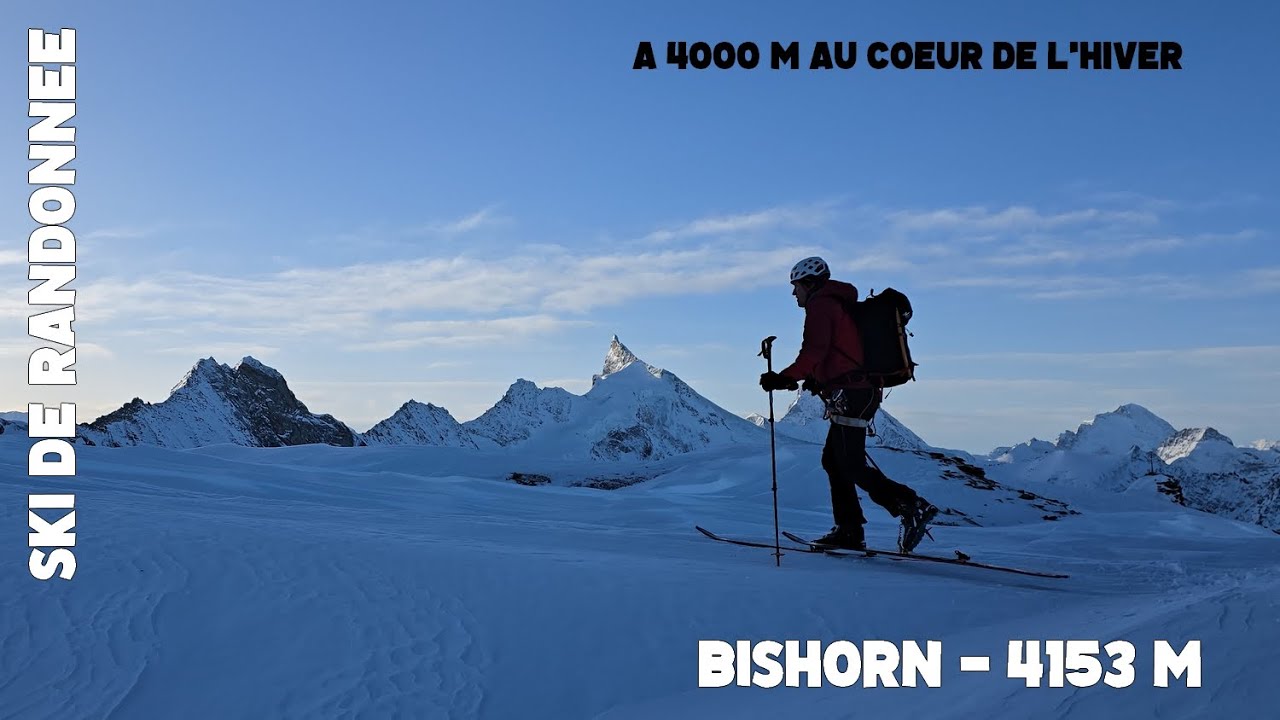 Ski de randonnée : Bishorn 4151 m et Tête de Milon 3693 m